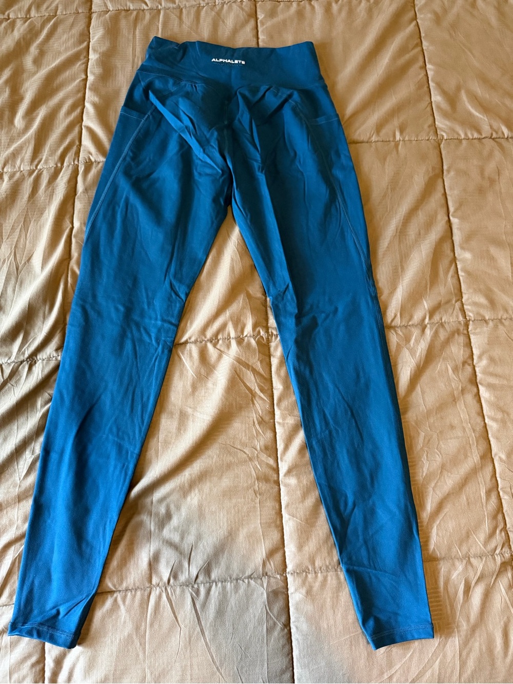 Alphalete: Alphalux Pocket Legging: Trident Blue